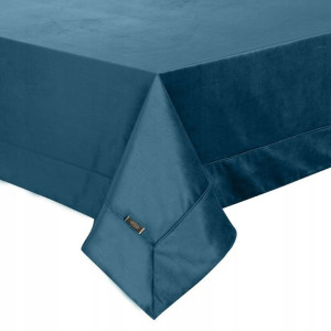 Obrus Velvet 145x180 Granatowy Eurofirany