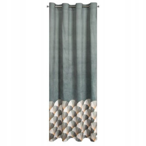 Zasłona Gina 140x250 Stalowy Design 91