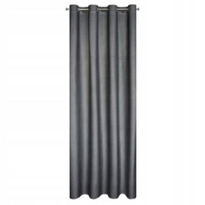 Zasłona Darcy 140x250 Czarny Eurofirany