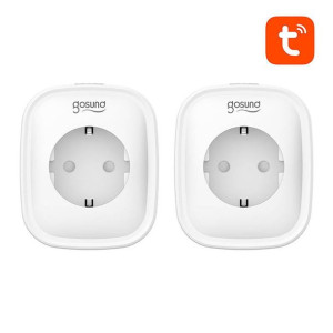 Inteligentne gniazdko WiFi Gosund SP1, 2 sztuki dwupak, Tuya