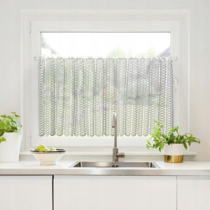 Firana Pati 60x150 Srebrny Eurofirany