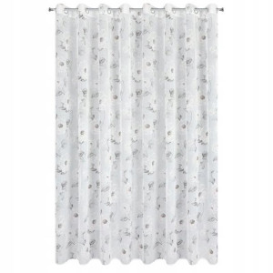 Firana Bessy 250x350 Różowy Eurofirany