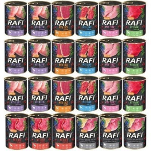 Dolina Noteci Rafi mix smaków 24x 400g