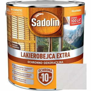 Sadolin Extra Lakierobejca Biały Kremowy 2.5l