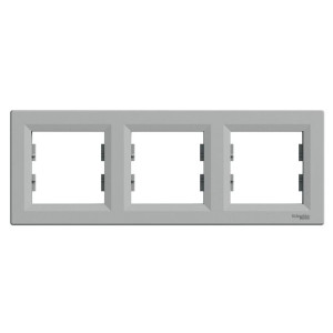 Ramka 3-krotna aluminium ASFORA