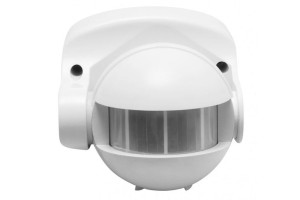 Czujnik ruchu CR-1 biały 1200W 180 10m IP44 230V