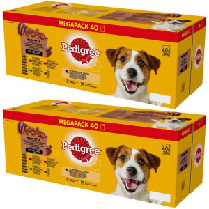 Pedigree Saszetka mix smaków w sosie 80x 100g