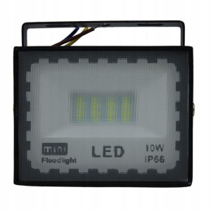 Halogen Led Naświetlacz Lampa 10w Slim Zewnętrzny