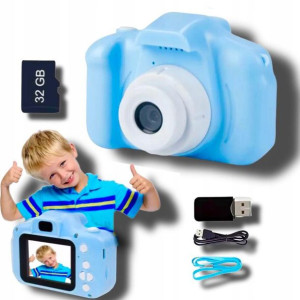 Aparat Cyfrowy Dla Dzieci Fotograficzny Kamera Gry