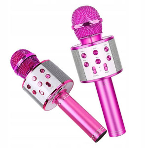 Mikrofon Bezprzewodowy Karaoke Bluetooth Głośnik