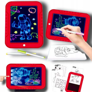 Tablet graficzny do rysowania dla dzieci - LED
