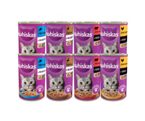 Whiskas mix smaków 8x400g