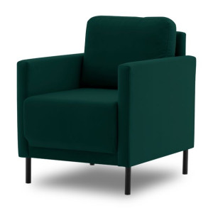 Fotel LAYA 55 wygodny fotel do salonu TRINITY 28 odcienie zieleni