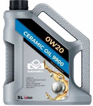 Olej Ceramiczny Mihel Ceramic Oil 9900 0w20 5l