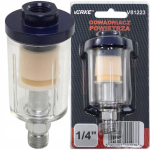 Odwadniacz Filtr Powietrza 1/4' Do Pistoletu Verke