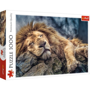 PUZZLE 1000 Śpiący lew 10447 Trefl