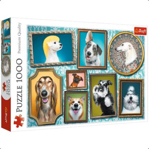 PUZZLE 1000 Psia galeria 10686 Trefl