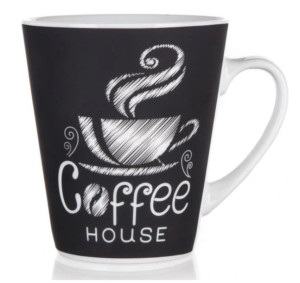 Kubek COFFEE House 360ml, czarny