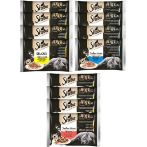 Sheba karma dla kota mix smaków 48x 85g