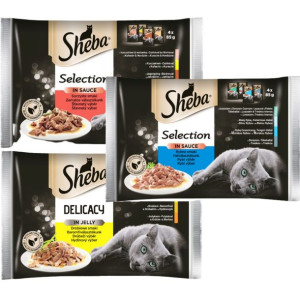 Sheba Selection karma dla kota mix smaków 12x 85g