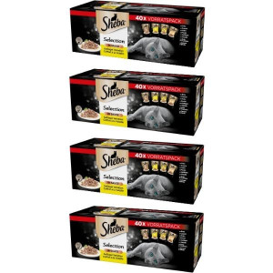 SHEBA Selection Sos Drobiowe Smaki 160x 85g