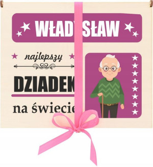 PREZENT na Dzień Babci i Dziadka Merci IMIĘ