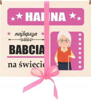 PREZENT na Dzień Babci i Dziadka Merci IMIĘ