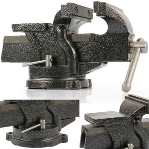 Imadło Ślusarskie Obrotowe 150mm Mocne Z Kowadłem
