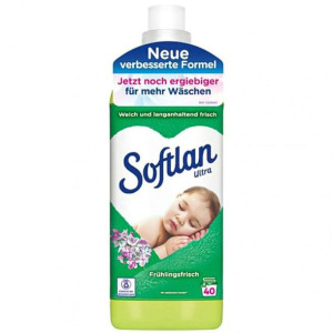 Softlan Ultra Fruhlingsfrisch Zielony Płyn do Płukania 1l