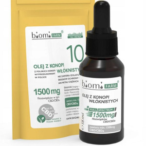 Olej Konopny 1500mg Cbd Cbda 15 Ml Pełne Spectrum