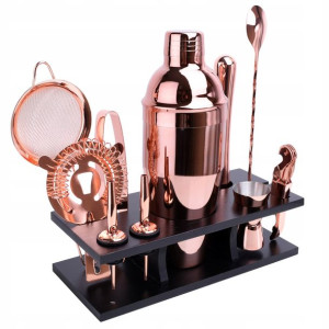 Zestaw Barmański Do Drinków Miedziany Rosegold