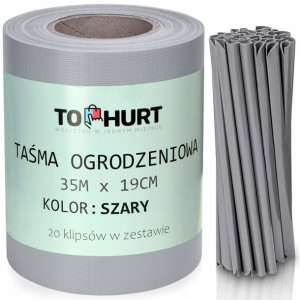 Taśma Ogrodzeniowa 19cmx35m Osłona Na Płot Panel