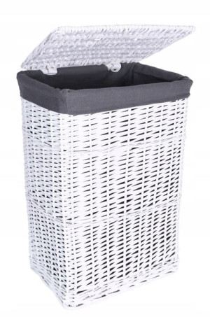 Kosz Wiklinowy Na Pranie Bieliznę Kufer 114l
