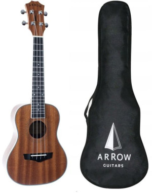 Arrow Mh10 Sapele Plus Concert Ukulele W/bag