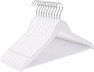 Wieszak Drewniany Wieszaki Drewniane Ubrania X10
