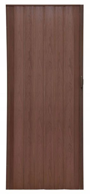Drzwi Harmonijkowe Przesuwne Pcv Wenge 004 90 Cm
