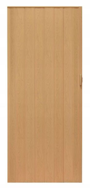 Drzwi Harmonijkowe Przesuwne Jasny Dąb 004 100 Cm