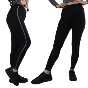 Legginsy Bawełniane Damskie 1 Szt. Xy 7123 Czarny 2xl/3xl