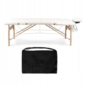 Stół Łóżko Do Masażu Przenośny 2 Seg. 70cm +torba