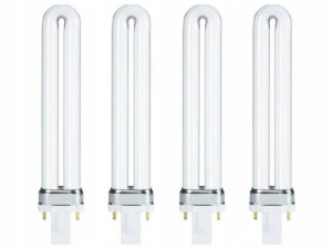 Żarówka Uv Świetlówka 9w Do Lamp Uv Paznokci 4 Szt