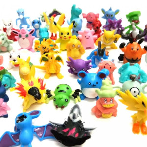 Zestaw 144 Figurek Pokemon Figurki Prezent Pikachu