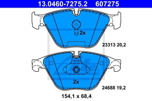 Klocki hamulcowe ATE 13.0460-7275 34116775314