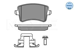 Klocki hamulcowe MEYLE 0252460617/K1 8K0698451A