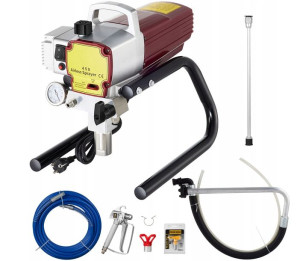 Agregat Malarski Pistolet Hydrodynamiczny 1800w