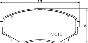 Klocki Hamulcowe Przod