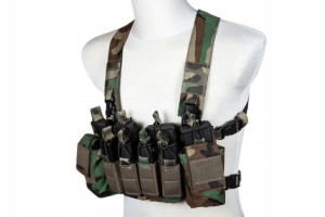 Taktyczny Chest Rig typu D3CRX - Woodland