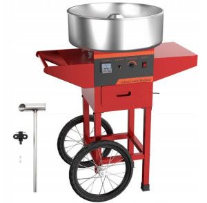 Maszyna Do Waty Cukrowej Wózek 1000w 50cm 20"