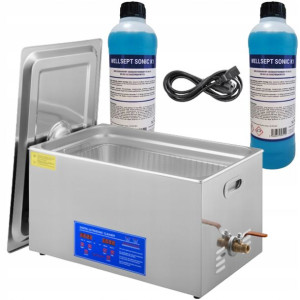 Myjka Ultradźwiękowa 22l 40khz 480w +płyn Z Koszem