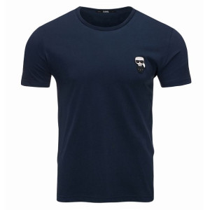 Karl Lagerfeld t-shirt koszulka męska granatowy XXL