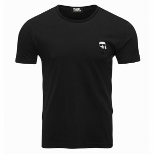 Karl Lagerfeld t-shirt koszulka męska czarna M